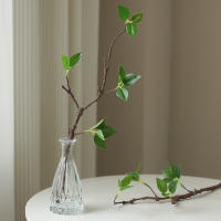 1pc Ramo Artificial De Hojas De Eucalipto Falso Para Bodas Y Decoración De Eventos Con Prolongadas Ramas Verde Sintético - details 3