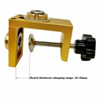 Juego De Guías De Agujeros Para Madera De Aleación De Aluminio 3 En 1 Localizador De Guía De Taladro Para Soldadura De Tablas Herramienta De Carpintería - details 5