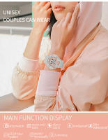 Reloj Deportivo Militar SANDA G Style Para Hombre Y Mujer Pantalla Digital LED Reloj Luminoso Resistente Al Agua Con Luz Trasera Y Alarmas - details 4