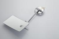 Espejo De Baño Con Ampliación 3X Espejo De Maquillaje Para Pared Espejo Cosmético Plegable Cuadrado De 8 Pulgadas Con Brazo Doble Acero Inoxidable Moderno Para Dama - details 14