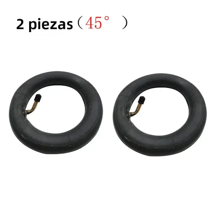 Bujía De Neumático Interno 7x2 Para Scooter Eléctrico Silla De Ruedas Camión Con Válvula Metálica Curvada Butil De 7 Pulgadas - 1