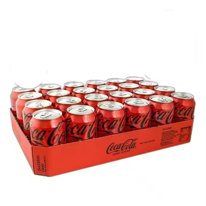 Coca-Cola Sabor Original 24*330 ml，Coca-Cola Zero Azúcar lata 24*330ml,Fanta Lata de Naranja 24 *330ml,Fanta Limón  24*330ml,Nestea Té Verde Maracuyá pack 24*33cl,Nestea Té Negro Limón 24*330 ml,Aquarius Limon 24*330ml,Aquarius Naranja 24*330ml - 1