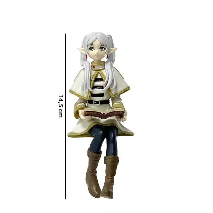 Figura De Acción Frieren: beyond Journey's End 14.5cm Kawaii Elf Magicians Decoración De Arbolito Regalo De Anime Figura De Colección Para Fans - 1
