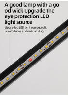 Lámpara De Pared LED Moderna Minimalista Para Dormitorio Y Sala De Estar Luz De Noche Para Cama Y Sofá Fuente De Aluminio Incluye Bombillas Instalación En Pared - details 21
