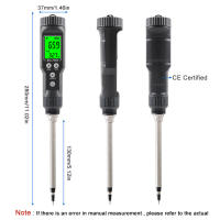 Medidor De Humedad Y Temperatura Del Suelo EC-7701 LCD Digital Resistente Al Agua Con Pantalla Retroiluminada Y Probar Desmontable - details 1