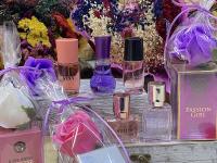 Lote de 6 Miniaturas de perfume con rosa de jabón perfumada - Regalos originales para invitadas de Boda, Comuniones, Bautizos, Aniversarios y Fiestas - details 2