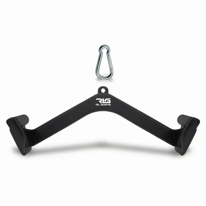 RL Grips® Agarres para Poleas Gym Ergonómicos para Entrenamiento de Espalda Individuales y en Packs - Manerales de Gimnasio para Dorsal - Accesorios Gym para Cable Ideal para Jalones y Remos - 1