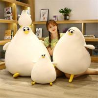 Muñeca de simulación de Madre Gallina, divertidos juguetes de Plush de pollo Gordo, Linda almohada de Pollo de - details 0