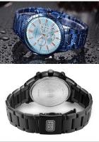 Reloj De Hombre MINI FOCUS Clásico Negocios Casuales Impermeable Cuarzo Acero Inoxidable Pantalla Redonda Antigolpes Correa De Acero - details 21