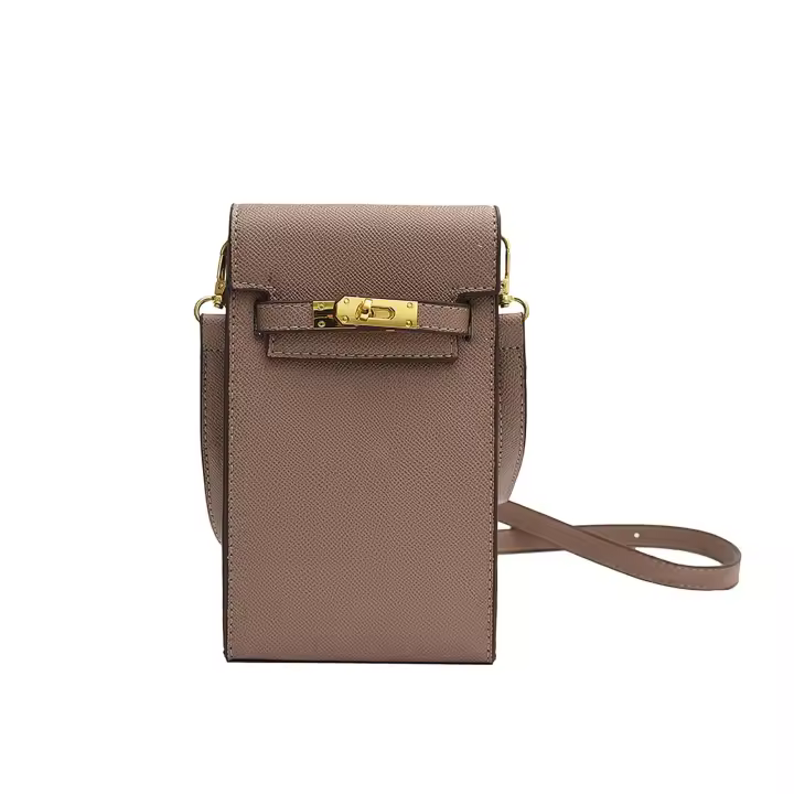 Bolso bandolera para teléfono móvil, Bolso bandolera Pequeño, color caqui - 1