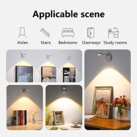 1pc Luz De Pared Inteligente LED Recargable Sin Cable Ni Perforación Ni Instalación Para Hogar Luz De Fondo Mural Para Murales Control Remoto Dimmable Para Cocina Comedor Dormitorio Estudio Baño - details 10