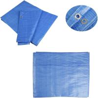 Lona Azul de 3x3 m, impermeable, Las heladas resistentes, con Protección UV, Universal, multiusos, para camping, Navegación y senderismo. - details 1
