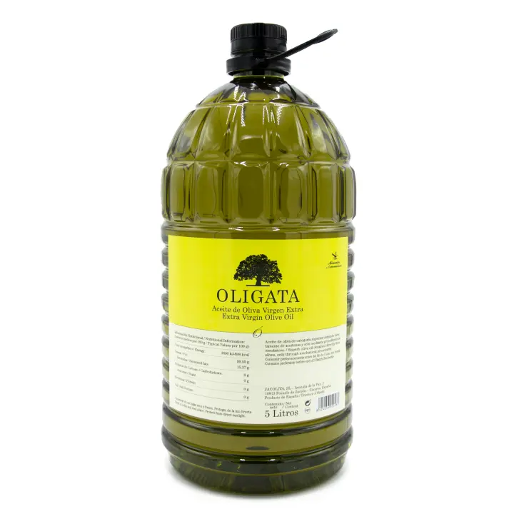 Aceite de Oliva Virgen Extra OLIGATA Garrafa 5 litros – AOVE 5L - 1