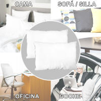 Relleno de Cojín, Almohada Fibra Hueca para Sofá y Cama, Cojines Hipoalergénica y Transpirable, Funda de tela microfibra - details 6