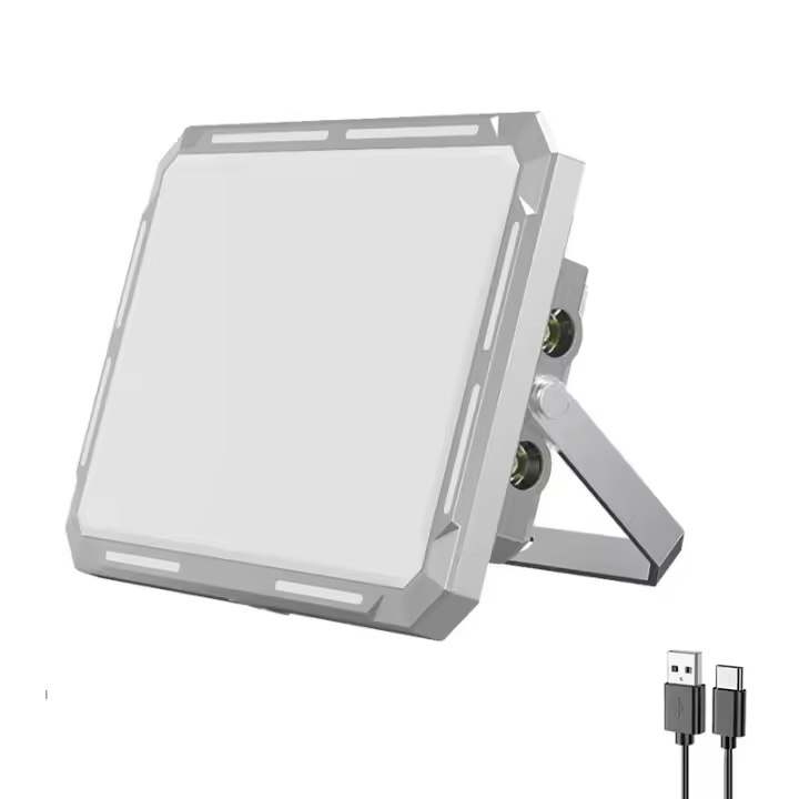 Lámpara De Camping LED Portátil Recargable Con Imán Fuerte Luz De Trabajo Infinita Ajustable Para Exteriores Y Acampar - 1