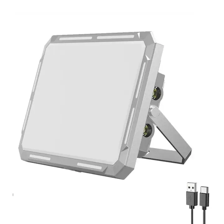 Lámpara De Camping LED Portátil Recargable Con Imán Fuerte Luz De Trabajo Infinita Ajustable Para Exteriores Y Acampar - 1