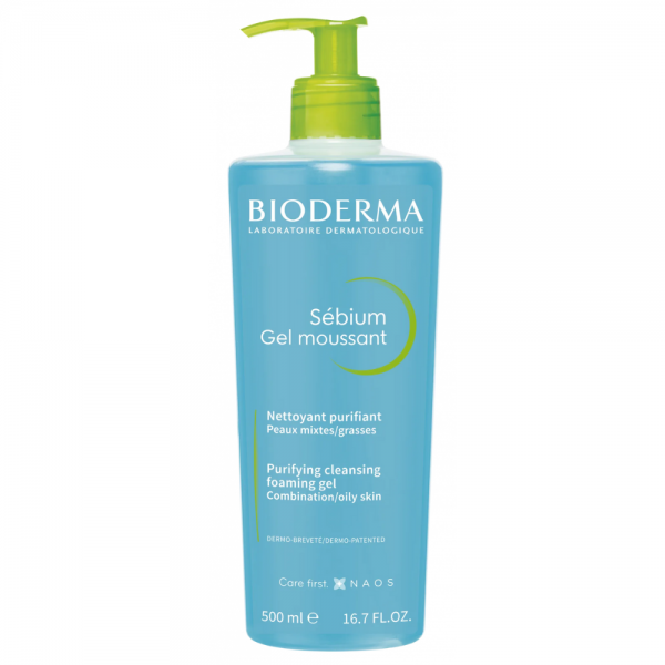 BIODERMA SEBIUM GEL LIMPIADOR 500 ML