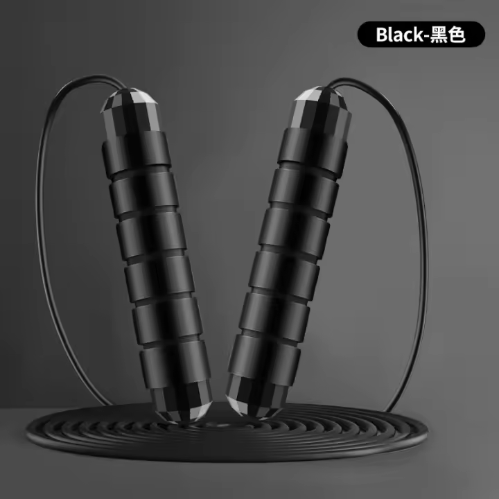 Cuerda para saltar - Cuerda para saltar ajustable para hombres, Mujeres y niños - Cuerda para saltar para hacer ejercicio, Quemar Grasa, entrenamiento personal en casa o en el Gimnasio - 1