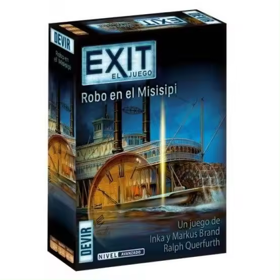 EXIT ROBO EN EL MISSISSIPPI. Producto innovador y de gran calidad, diseñado para brindar una experiencia única. Perfecto para regalar o disfrutar personalmente. - 1