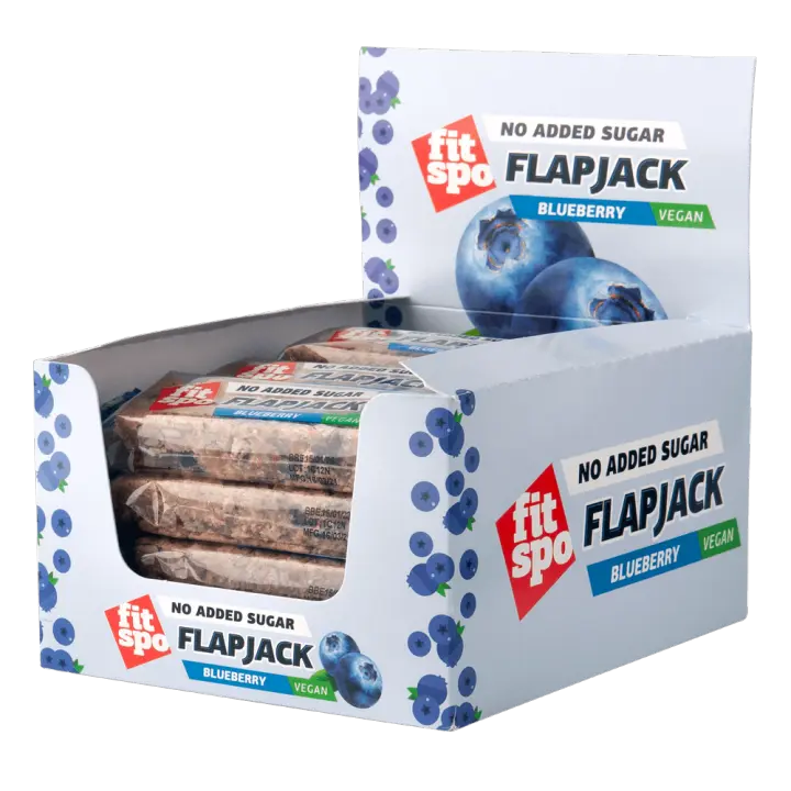 FitSpo FlapJack AVENA Natural 80g   1 CAJA (12 Unidades) - 1