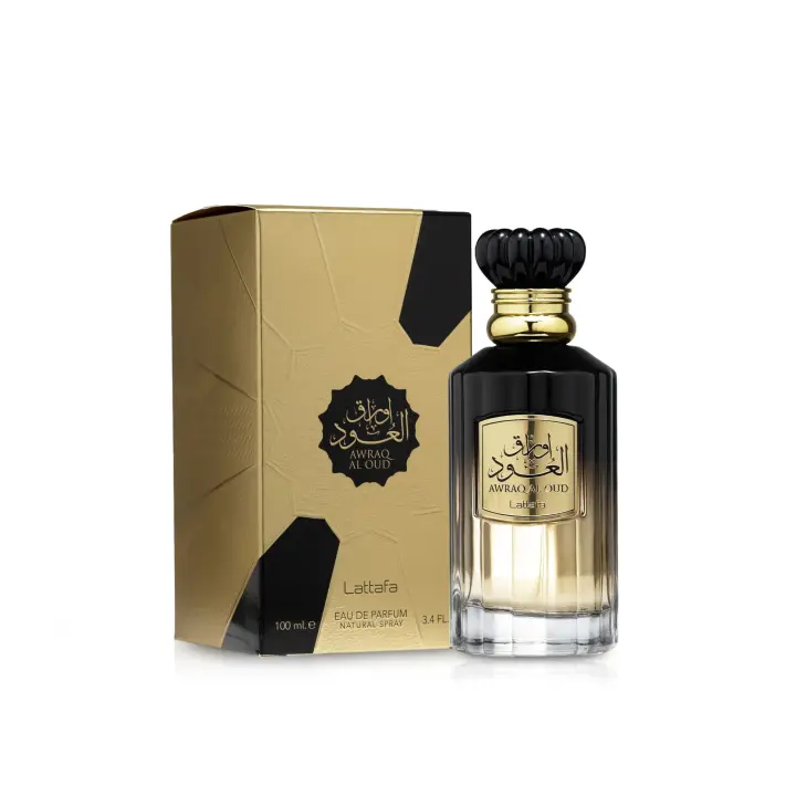 Perfume árabe unisex Awraq Al Oud de Lattafa 100ml | Lujo exótico, intensidad duradera y esencia oriental que seduce al instante - 1