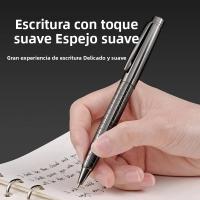 Lápiz De Bolígrafo De Lujo Clásico En Metal Tinta Negra Punto Medio 0.7mm Escritura Suave Lápiz De Firmar Para Oficina Y Escuela - details 3