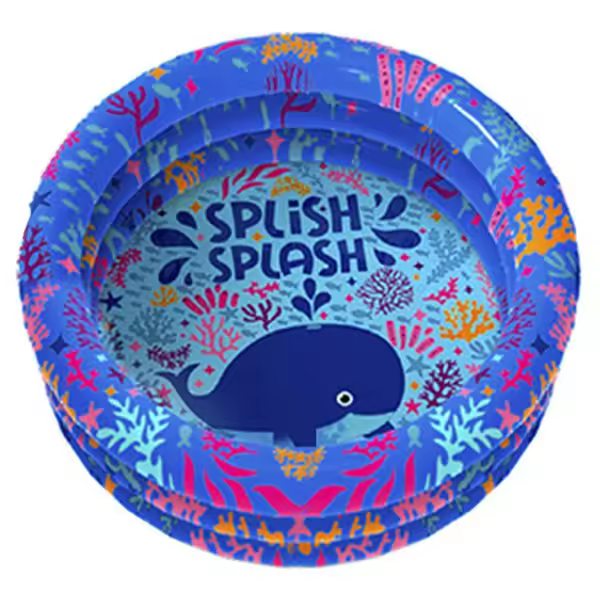Piscina Infantil Ballena azul - 1