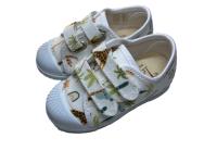 Deportivos de lona estampado Jungla para niño con doble velcro y puntera de goma de Tokolate mod. 4015-34 - details 2