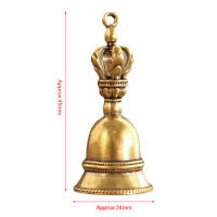Campana De Cobre Retro Campanas De Viento De Latón Tíbetanas Artesanías De Bronce Para Jardín Pendiente De Campana De Cobre - details 6