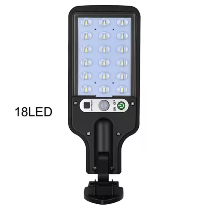 Lámpara De Pared Solar LED Para Exterior Con Sensor De Movimiento Impermeable 3 Modos Iluminación De Seguridad Para Jardín Patio Camino - 1