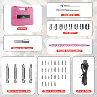 JENABOM Destornillador Eléctrico Recargable 3.6V Sin Cable Con Luz LED Frontal Para Proyectos Domésticos Pequeños - details 6