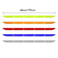 Etiqueta Reflector Para Coche 90cm Cinta De Seguridad Anticollisión Para Maletero Advertencia Nocturna Venta Individual - details 11