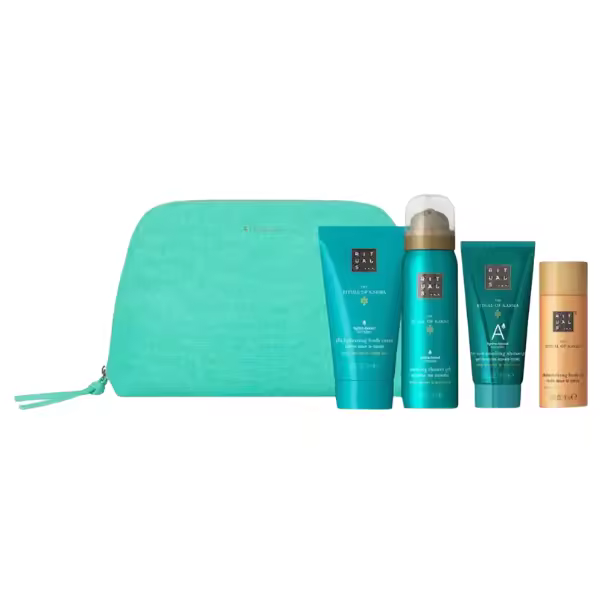 SET RITUALS KARMA BODY 70ML+GEL 50ML+SG APRES SOLEIL 50ML+HUILE - 1