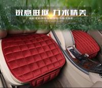 Juego De Cubiertas De Asiento De Coche De Peluche Protector Antisalpicaduras Universal Para Automóviles SUVs Sedanes Hatchbacks Camiones Capa De Cojín Delantero/trasero En Negro Gris Beige - details 0