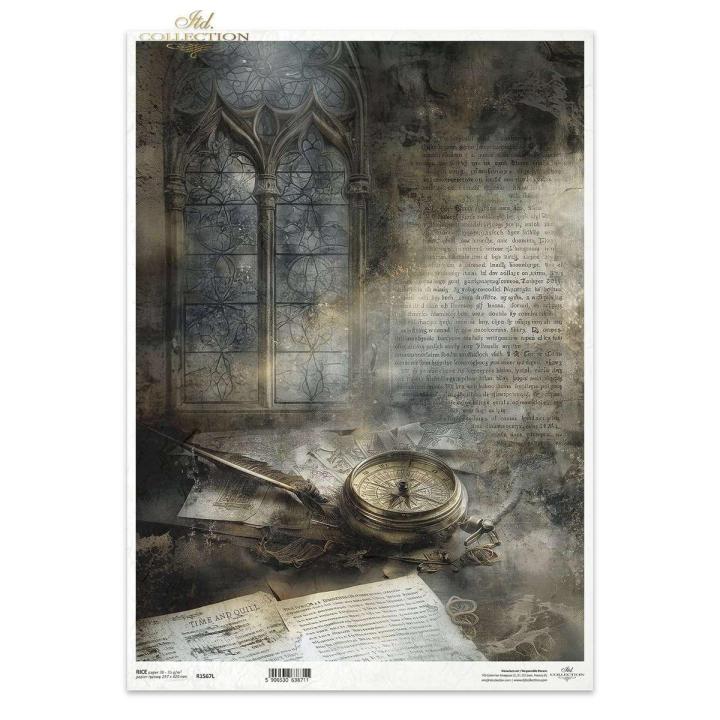 A3 rice paper. light and shadow. 29.7 x 42 cm.