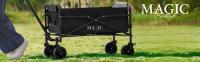 MAGIC SELECT Carro de Playa Plegable para Camping, Picnic, Festivales, etc. Carrito de Mano para Jardín. Carreta de Transporte con Bolsa y Mango Ajustable. Carretilla con Ruedas. - details 0