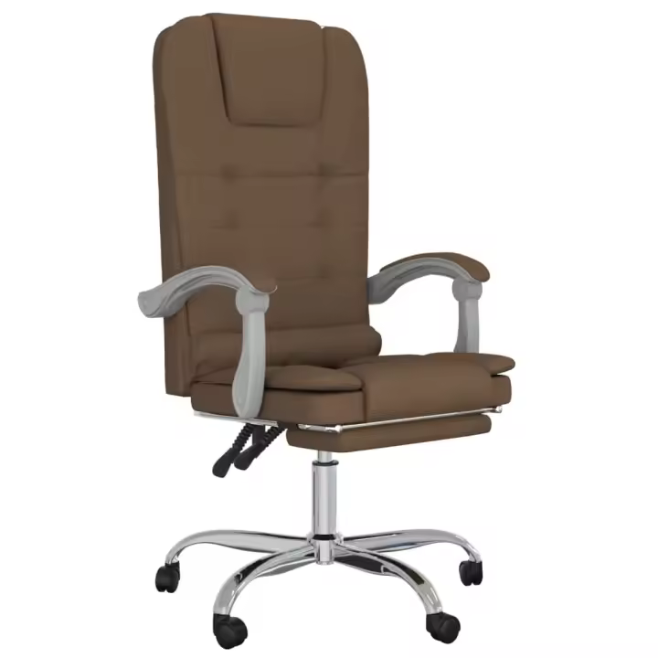 Silla de Oficina reclinable con masaje de Tela - 1