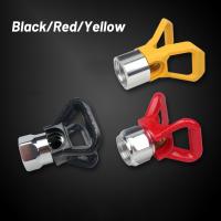 Juego De Boquillas Para Pintura Sin Aire Reversible Máquina De Pulverización Piezas De Repuesto Para Máquina De Pintura Boquilla De Pintura Sin Aire Color Rojo Amarillo Negro - details 3