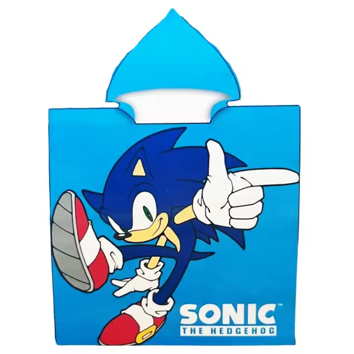 New Import Poncho Toalla Microfibra Sonic 55x110 - Absorbente y Compacto - 1