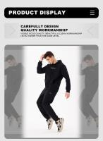 Baasploa Pantalones Deportivos Para Hombre Con Cierre De Cordón Algodón Y Poliéster Transpirables Pantalones Casuales Suaves Para Correr - details 7