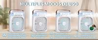 Mini Aire Acondicionado Portatil, 5 en 1 Refrigerador de Aire Portatil, Mini Refrigerador de Aire Móvil Ventilador, 3 Velocidades, Modos de Niebla, 7 LED Hogary, 2-8H Cronometrado - details 1
