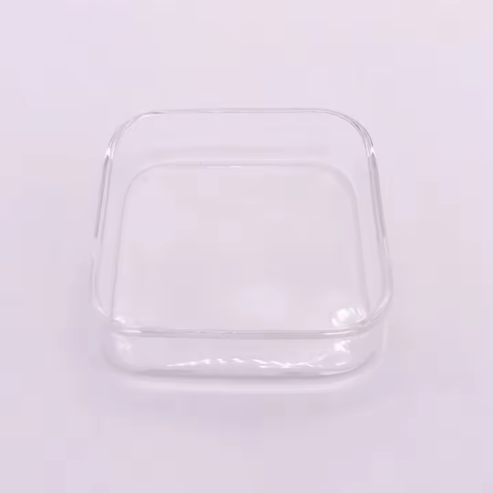 Tanque De Acuario Transparente Alimentador De Peces Y Camarones Círculo De Alimento De Vidrio Fleeting Para Peces Y Camarones - 1