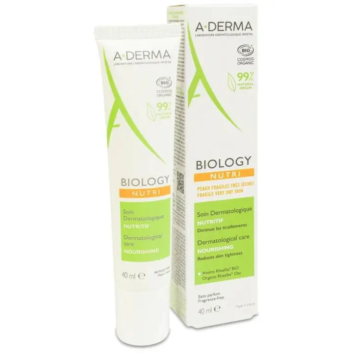 A-Derma Biology Cuidado Dermatológico Nutritivo, 400 Ml - 1