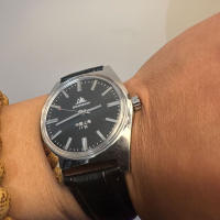 Reloj Mecánico De Mano Shanghai 7120 Para Hombre 36mm Retro Business Clásico Y Sencillo Resistente Al Agua Acero Inoxidable Y Cuero - details 7