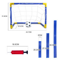 Juego De Marco De Red De Fútbol Inflable Portátil Ligero 447x250x323mm Accesorios Deportivos Para Equipo De Fútbol - details 4