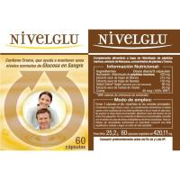 NIVELGLU 60 Cápsulas  Cromo Picolinato con Peptidos Marinos Nutripeptin, Canela, Morera, Banaba, Canela  Control de Glucosa - Azúcar en Sangre 100% Natural - details 1