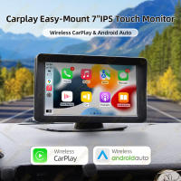 Reproductor Multimedia Para Coche Universal 7 Pulgadas Con Pantalla Táctil CarPlay Y Android Auto Para VW Nissan Toyota Kia Soporte De Memoria Micro SD Hasta 128GB - details 2