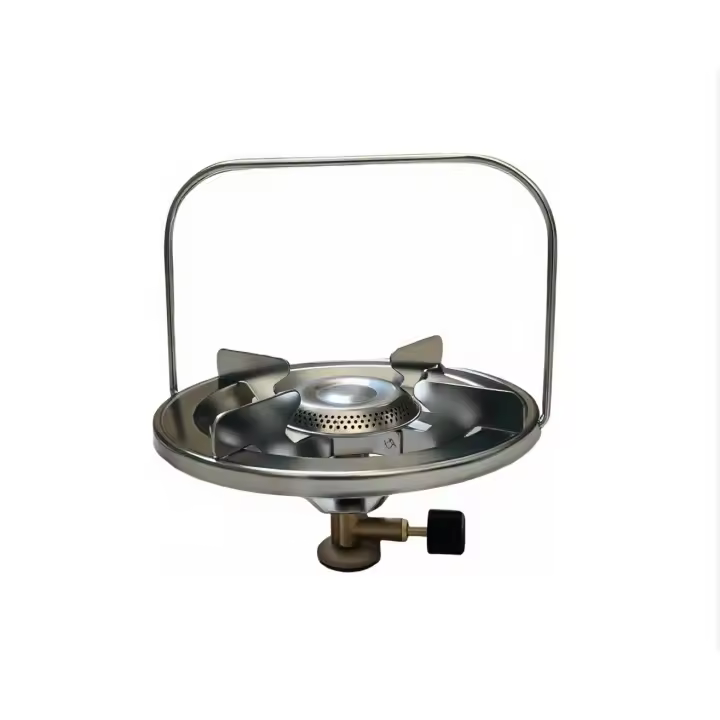 Hornillo de Gas Portátil QBEK para Camping y Cocina Exterior, Hornillo-Quemador a gas TR-215GCN - 1