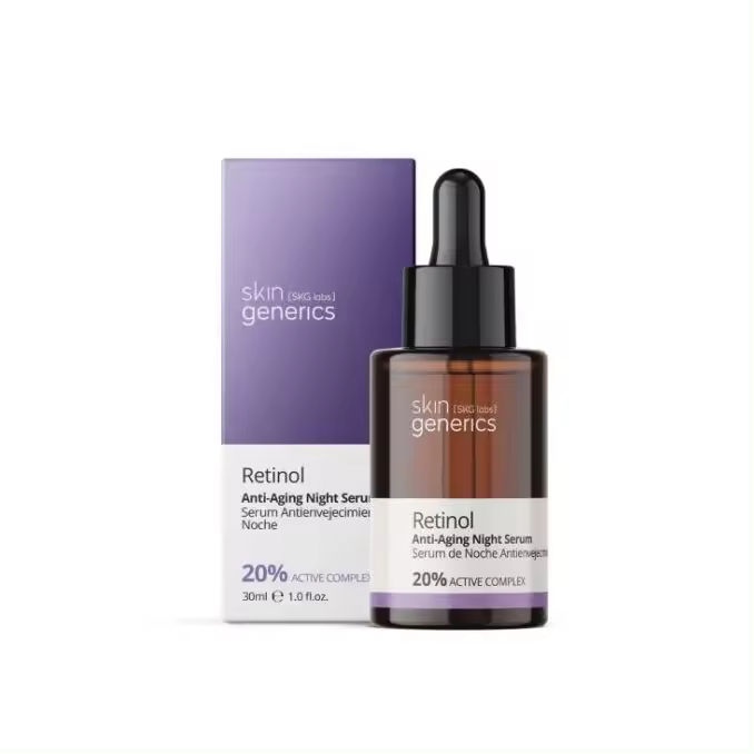 SKIN GENERICS Serum Antiedad con Retinol 20% Complejo Activo 30 ml - 1
