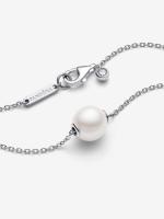 Pandora - Collar de Perlas cultivadas de Agua Dulce-Plata de Lei - details 0